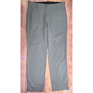 Nike Mens Dri-FIT Golf Pants 32x32 Polyester Cotton Gray